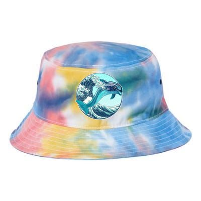 The Great Wave Dolphin Tie Dye Newport Bucket Hat