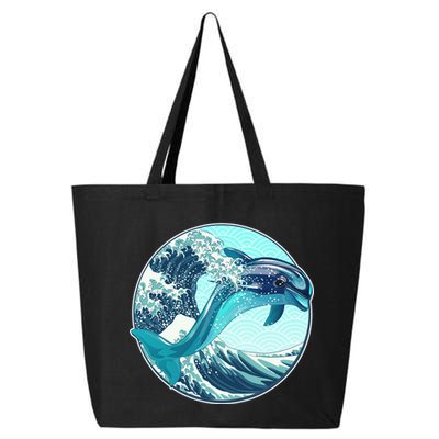 The Great Wave Dolphin 25L Jumbo Tote