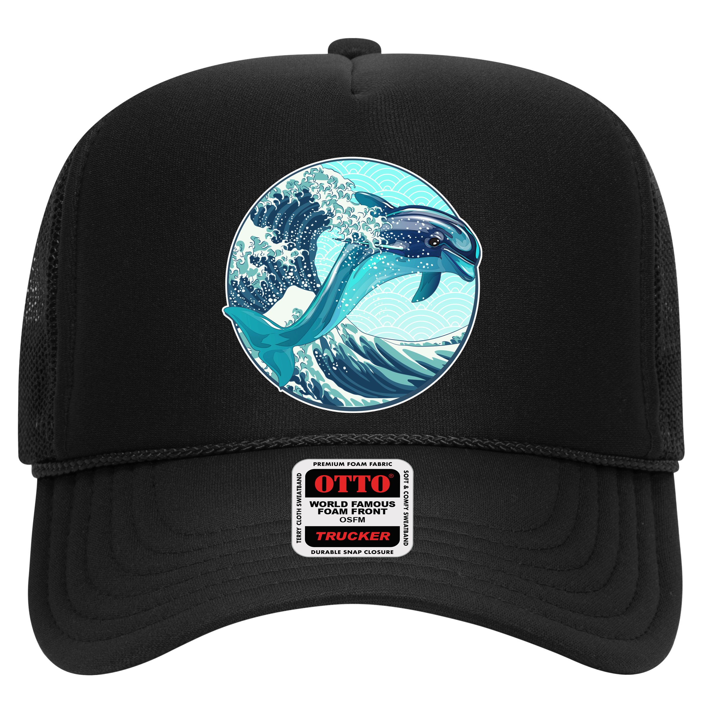 The Great Wave Dolphin Hat