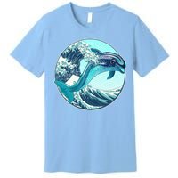 The Great Wave Dolphin Premium T-Shirt