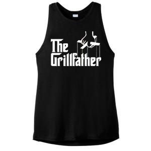 The Grillfather  Ladies PosiCharge Tri-Blend Wicking Tank