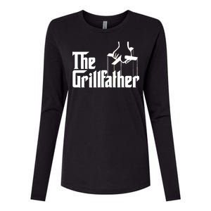 The Grillfather  Womens Cotton Relaxed Long Sleeve T-Shirt