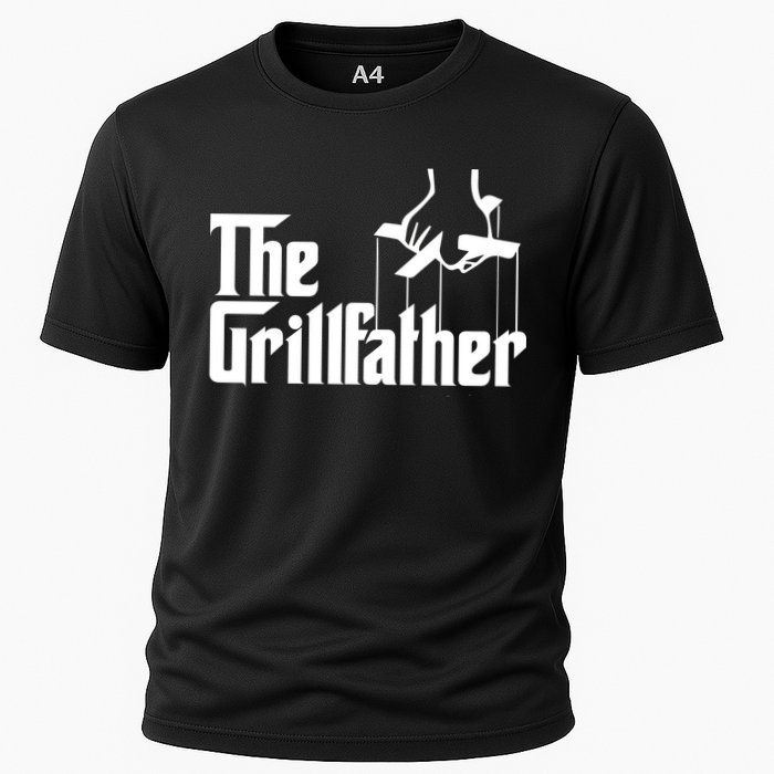 The Grillfather  Cooling Performance Crew T-Shirt