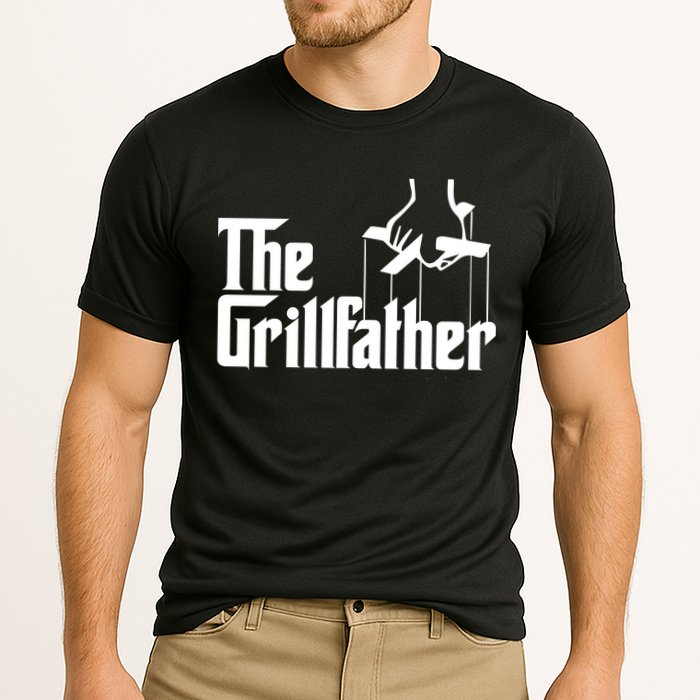 The Grillfather  Cooling Performance Crew T-Shirt