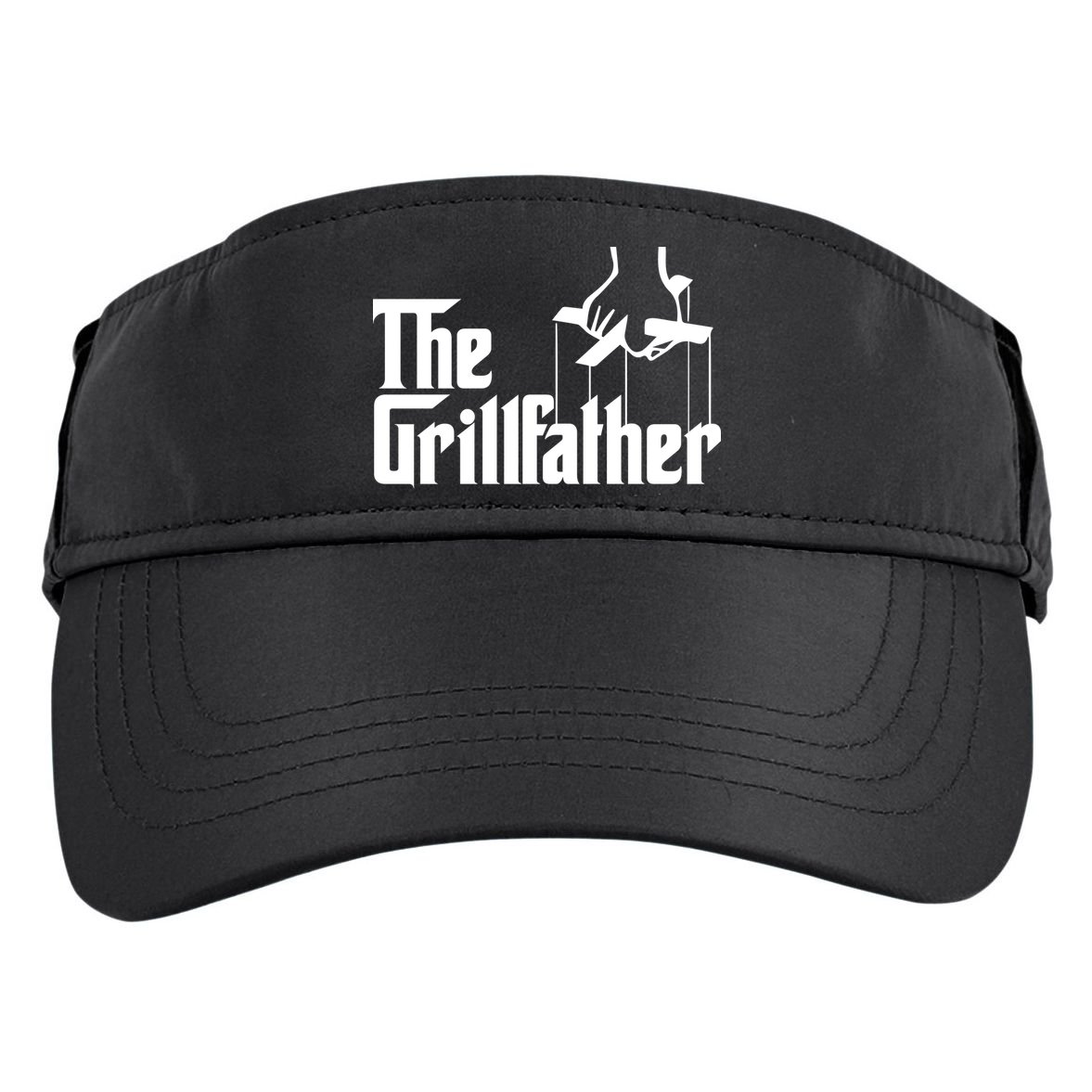The Grillfather  Adult Drive Performance Visor