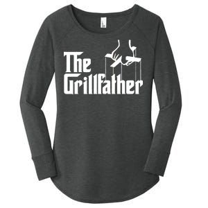 The Grillfather  Women's Perfect Tri Tunic Long Sleeve Shirt