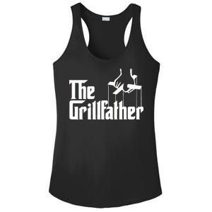 The Grillfather  Ladies PosiCharge Competitor Racerback Tank