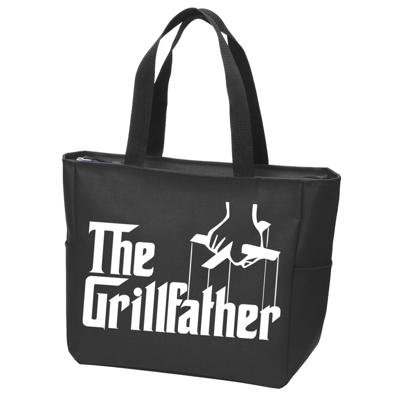 The Grillfather  Zip Tote Bag