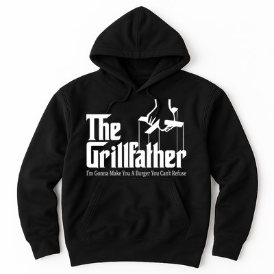 The Grillfather Burger You Can't Refuse Hoodie