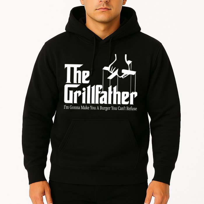 The Grillfather Burger You Can't Refuse Hoodie