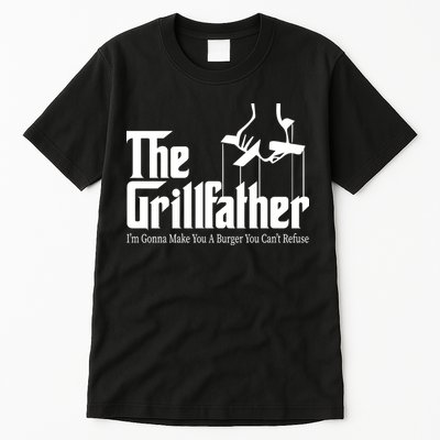 The Grillfather Burger You Can't Refuse Tall T-Shirt