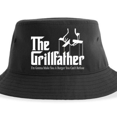 The Grillfather Burger You Can't Refuse Sustainable Bucket Hat