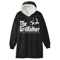 The Grillfather Burger You Can't Refuse Hooded Wearable Blanket