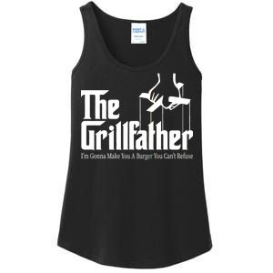 The Grillfather Burger You Can't Refuse Ladies Essential Tank