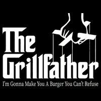 The Grillfather Burger You Can't Refuse Flatbill Hat