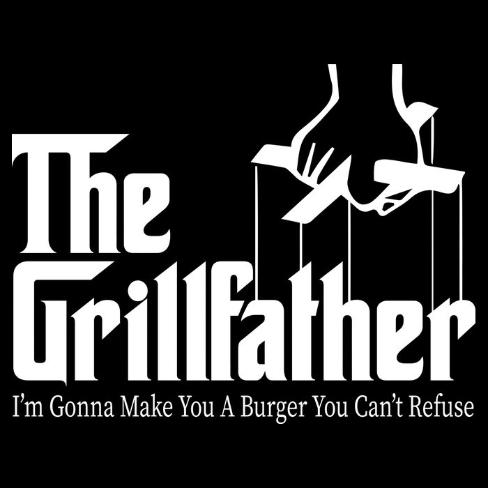 The Grillfather Burger You Can't Refuse Flatbill Hat