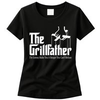 The Grillfather Burger You Can't Refuse Womens T-Shirt