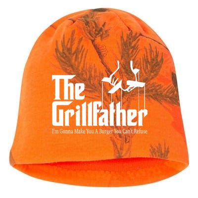 The Grillfather Burger You Can't Refuse Kati - Camo Knit Beanie