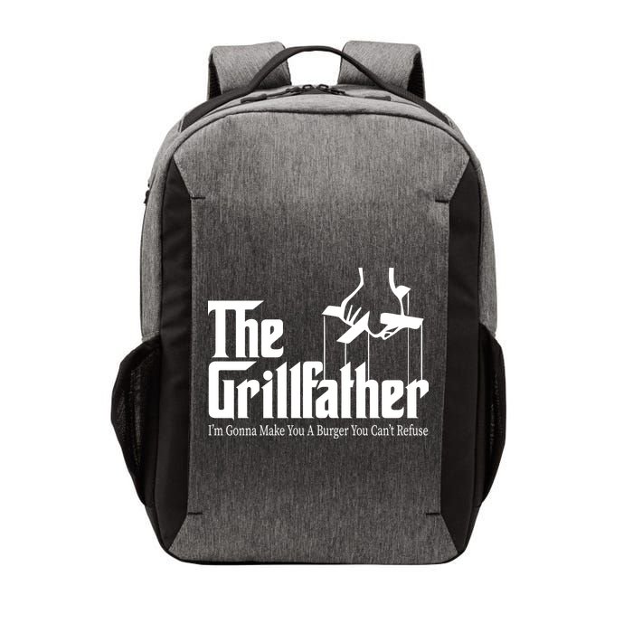 The Grillfather Burger You Can't Refuse Vector Backpack