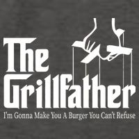 The Grillfather Burger You Can't Refuse Vector Backpack