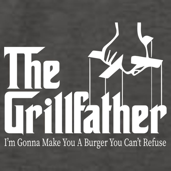 The Grillfather Burger You Can't Refuse Vector Backpack