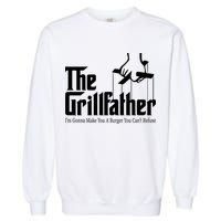 The Grillfather Burger You Can't Refuse Garment-Dyed Sweatshirt