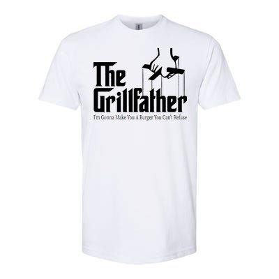 The Grillfather Burger You Can't Refuse Softstyle CVC T-Shirt