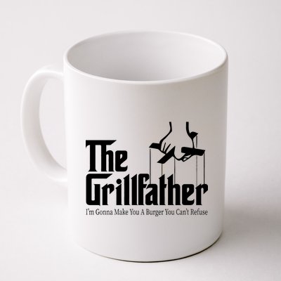 The Grillfather Burger You Can't Refuse Coffee Mug