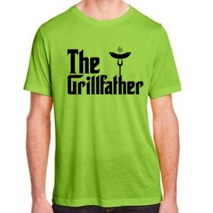 The Grillfather Father's Day Grill Adult ChromaSoft Performance T-Shirt