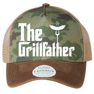 The Grillfather Father's Day Grill Legacy Tie Dye Trucker Hat