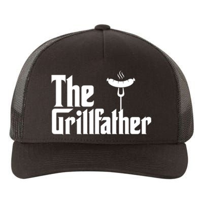 The Grillfather Father's Day Grill Yupoong Adult 5-Panel Trucker Hat