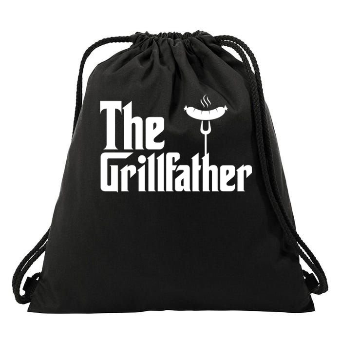 The Grillfather Father's Day Grill Drawstring Bag