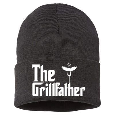 The Grillfather Father's Day Grill Sustainable Knit Beanie