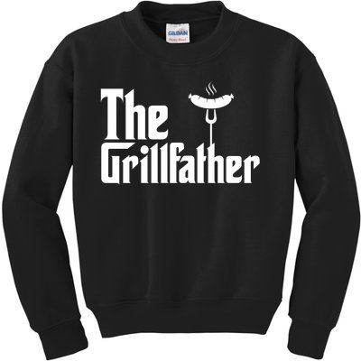 The Grillfather Father's Day Grill Kids Sweatshirt