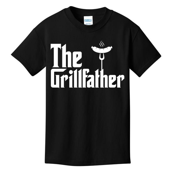 The Grillfather Father's Day Grill Kids T-Shirt