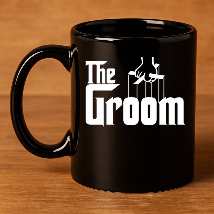 The Groom 11oz C Handle Ceramic Mug