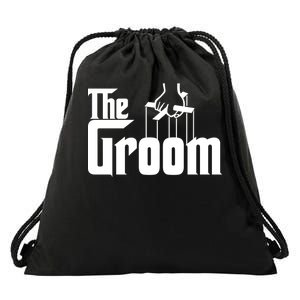 The Groom Drawstring Bag