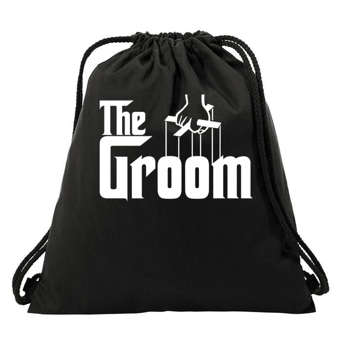 The Groom Drawstring Bag