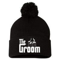 The Groom Pom Pom 12in Knit Beanie