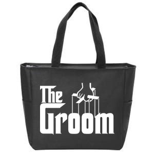 The Groom Zip Tote Bag