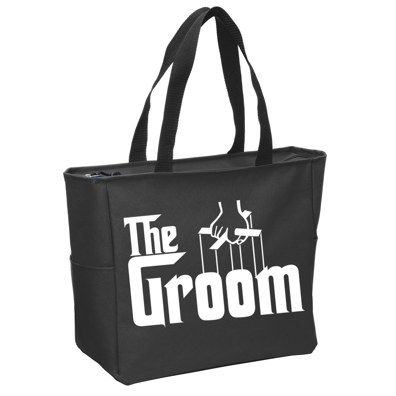 The Groom Zip Tote Bag