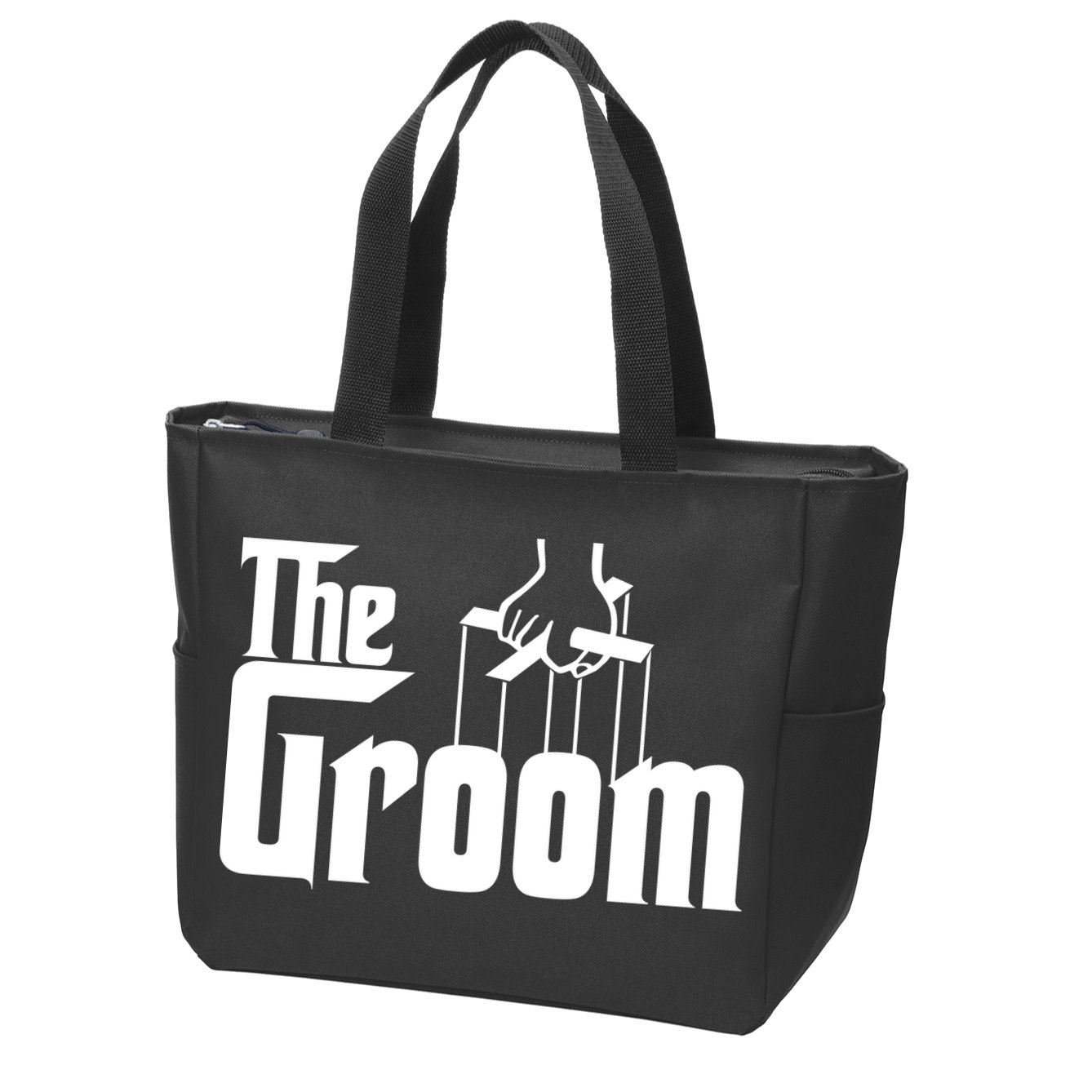 The Groom Zip Tote Bag