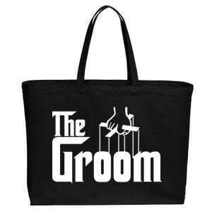 The Groom Cotton Canvas Jumbo Tote