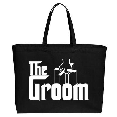 The Groom Cotton Canvas Jumbo Tote