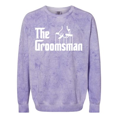 The Groomsman  Colorblast Crewneck Sweatshirt