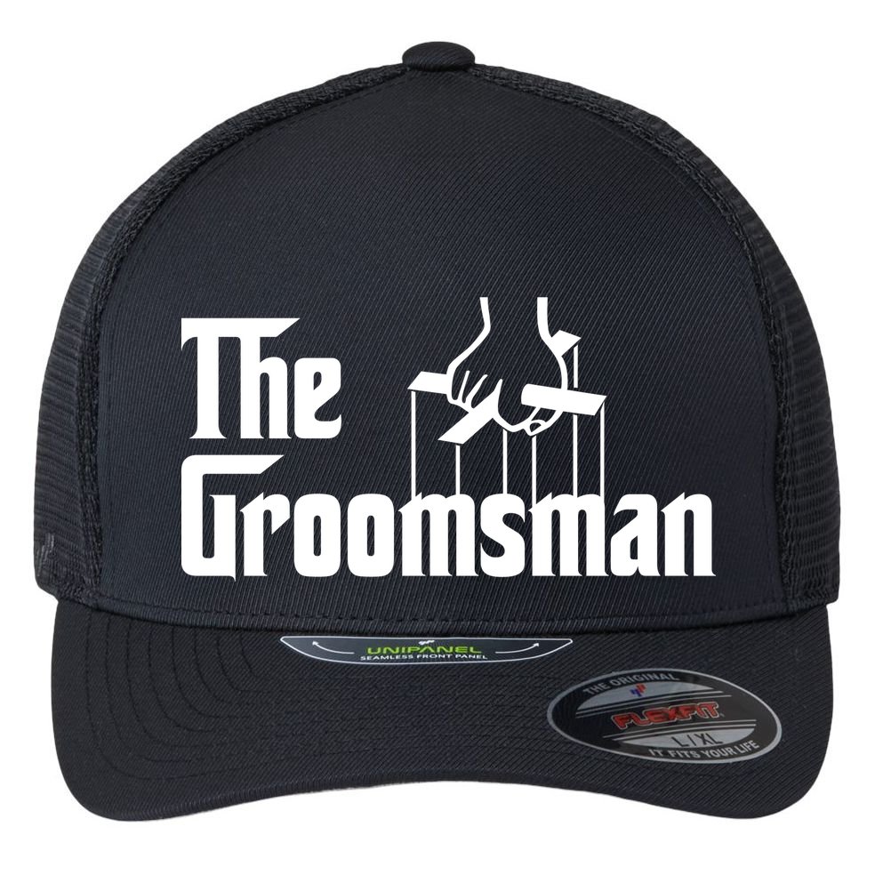 The Groomsman  Flexfit Unipanel Trucker Cap