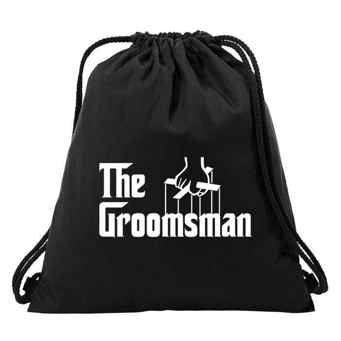 The Groomsman  Drawstring Bag