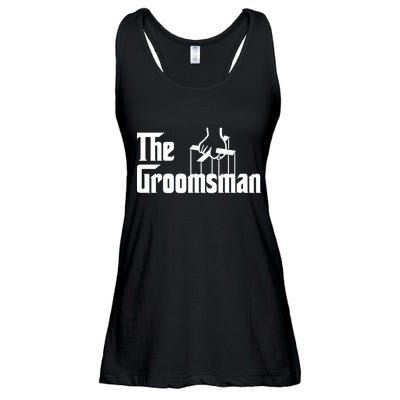 The Groomsman  Ladies Essential Flowy Tank
