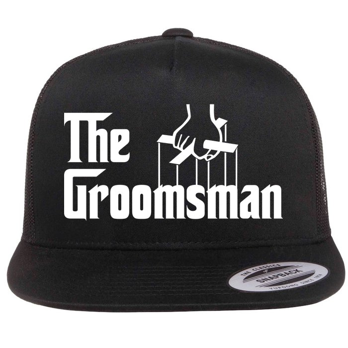 The Groomsman  Flat Bill Trucker Hat