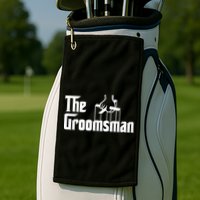 The Groomsman  Golf Towel